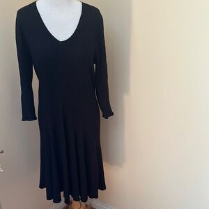 Worthington Black Long Sleeve Dress